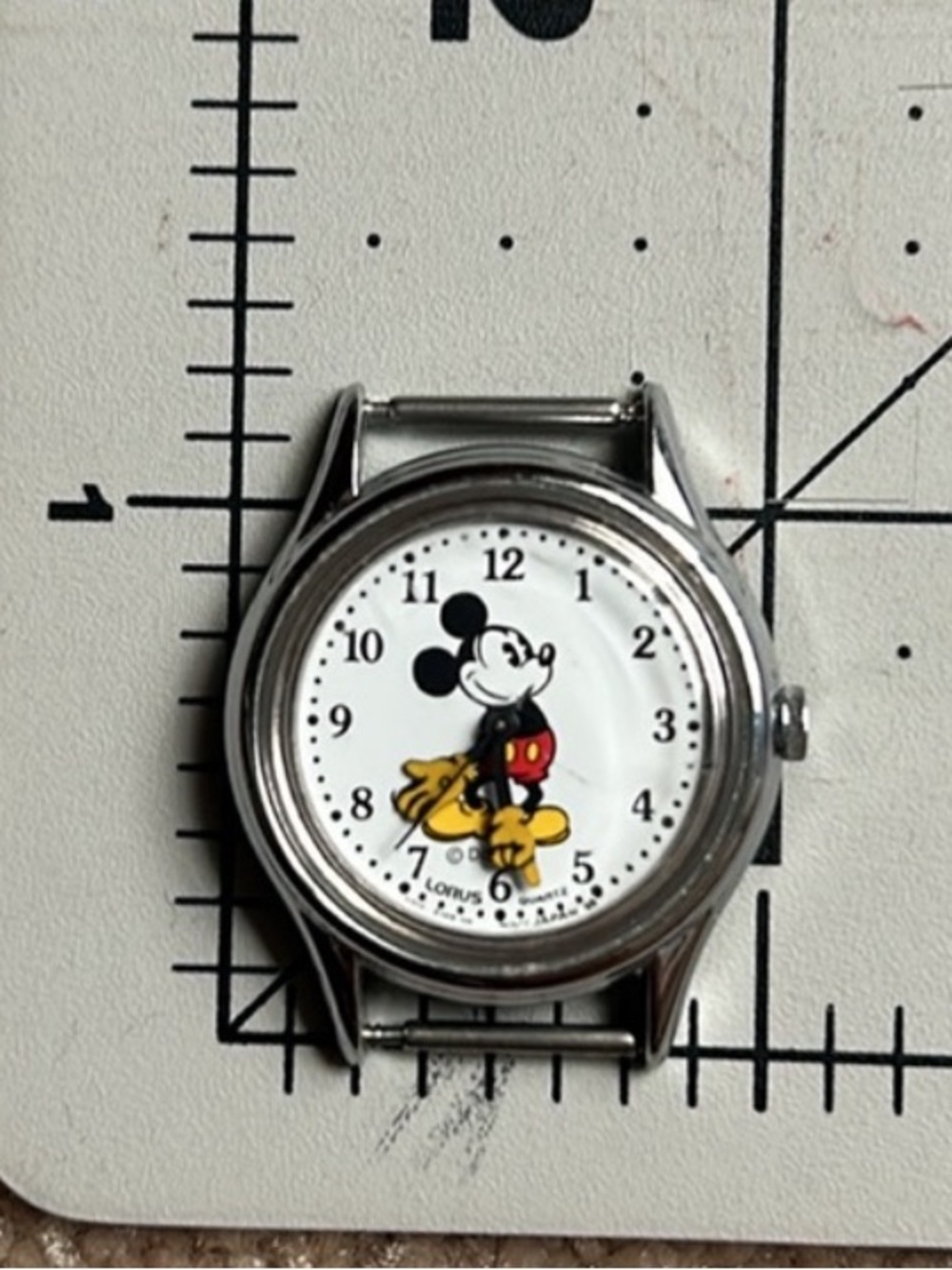 Disney Lorus Quartz Mickey Mouse Watch
